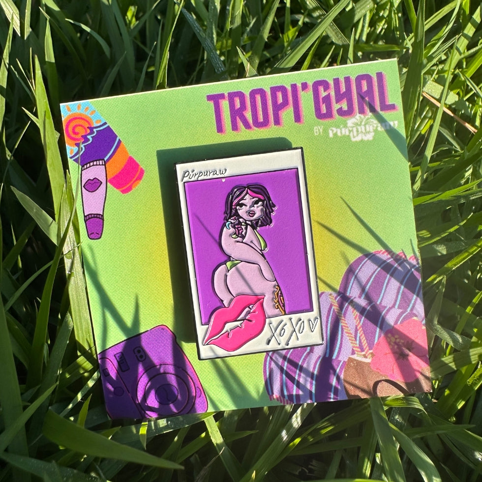 Polaroid Baddie - Enamel Pin
