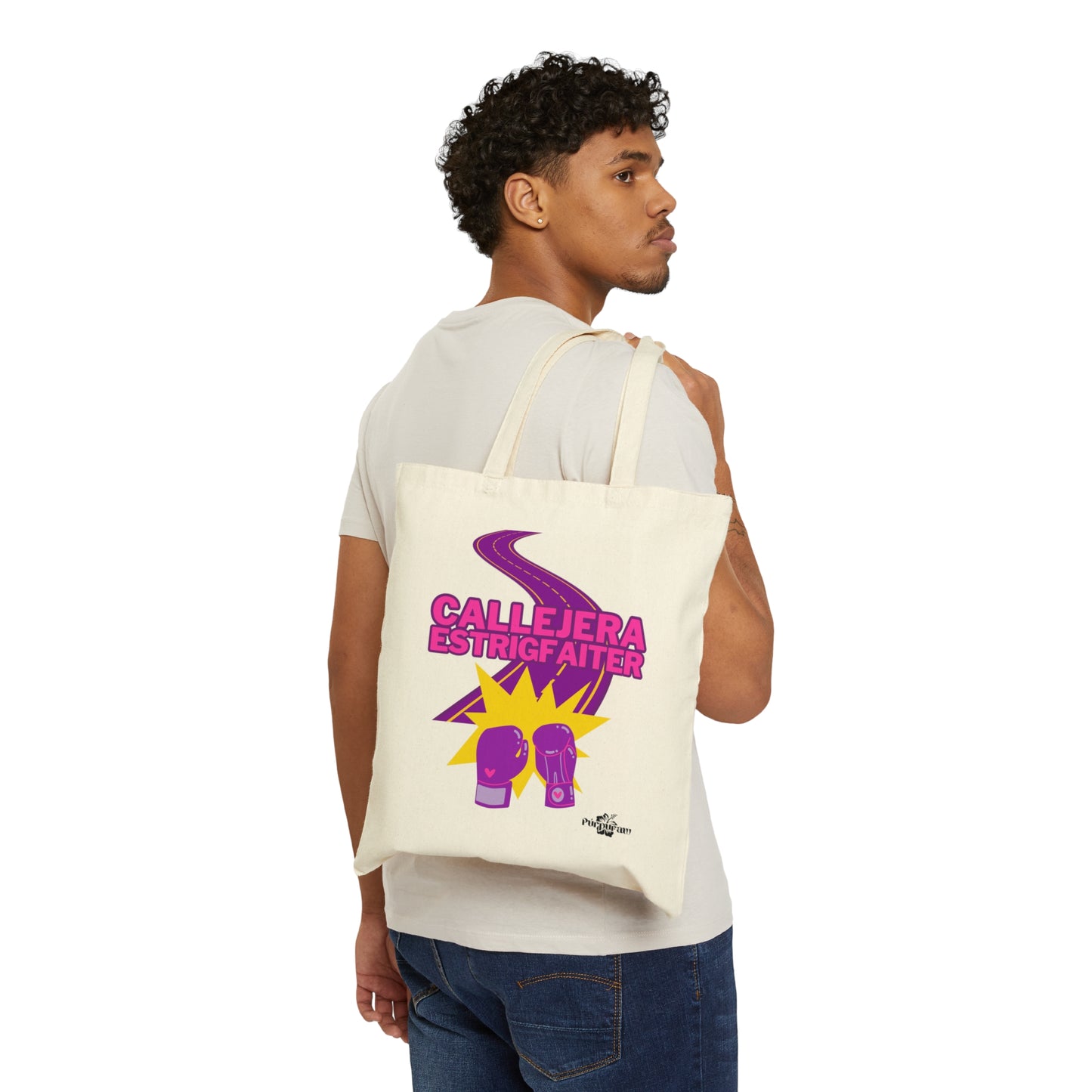 Callejera - Cotton Canvas Tote Bag