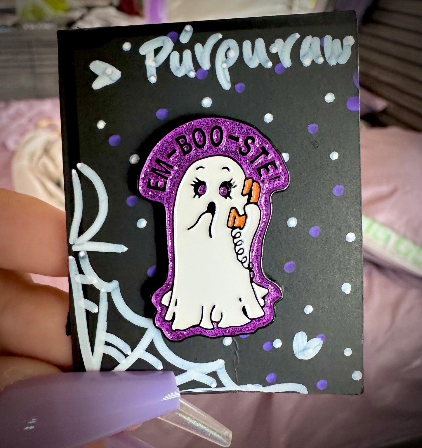 Em-BOO-ste Jalowin Pin