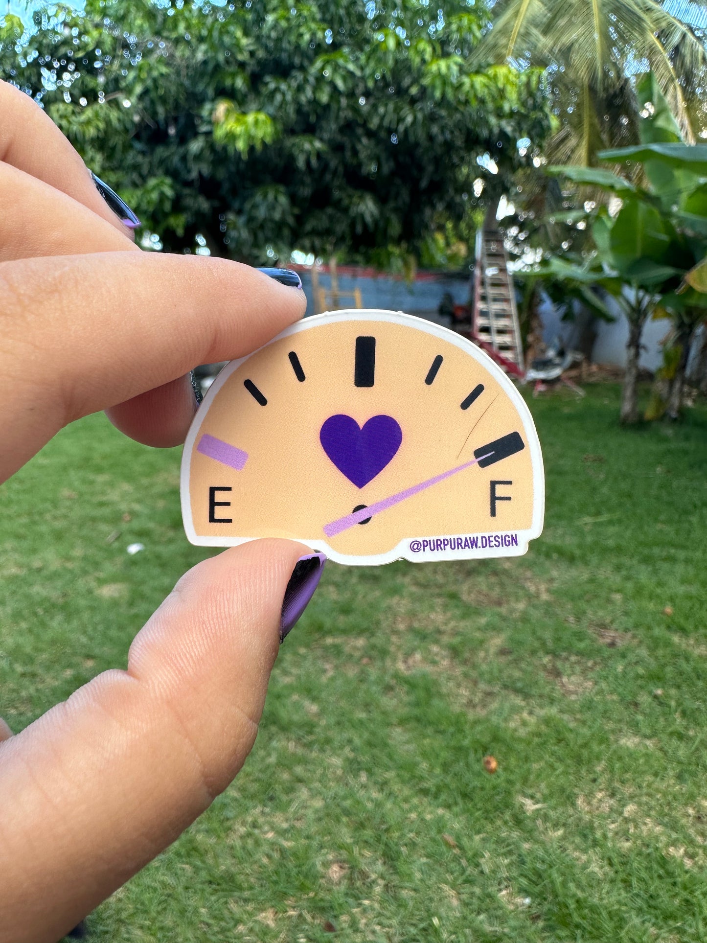 Corazón Contento - Sticker