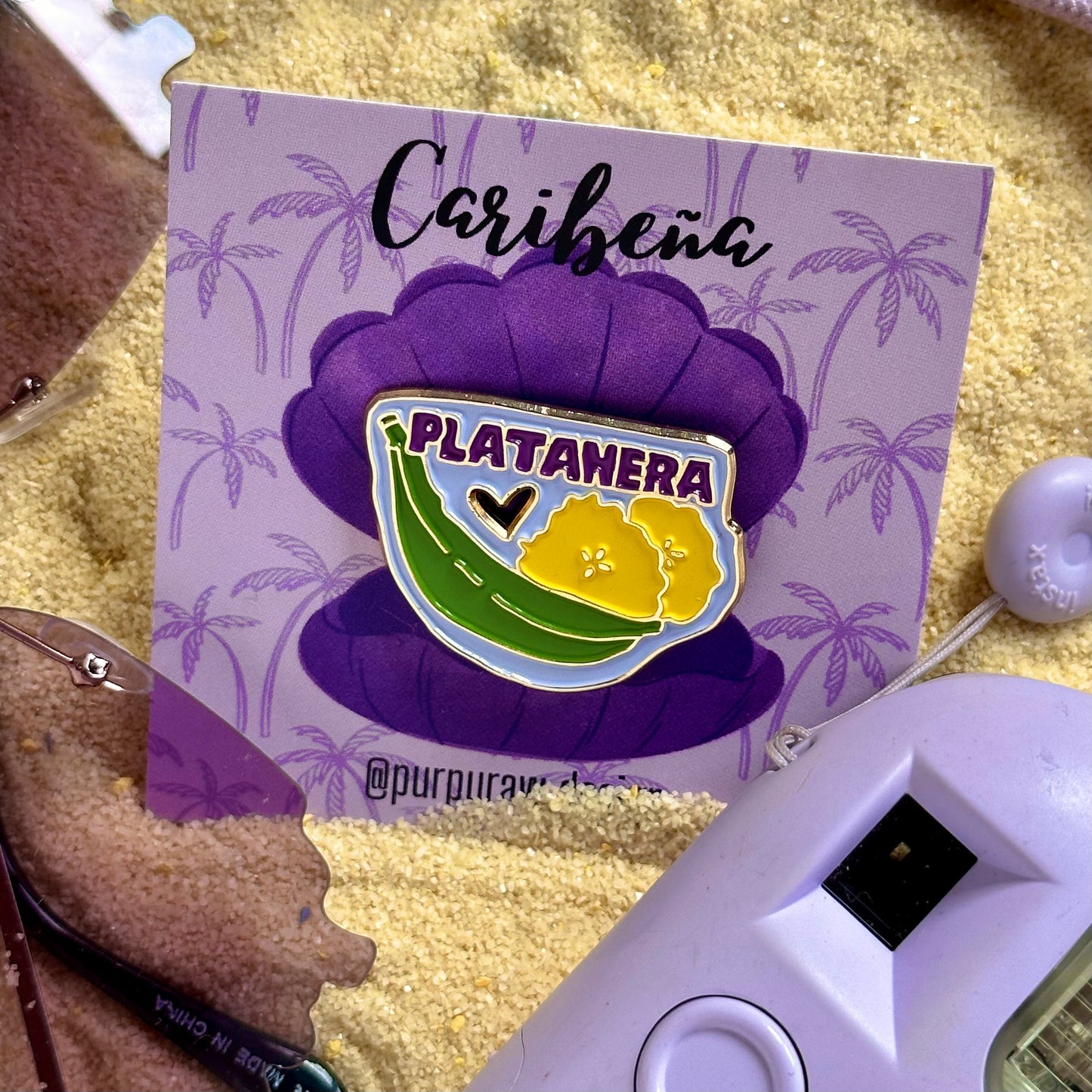 "Platanera" Enamel Pin