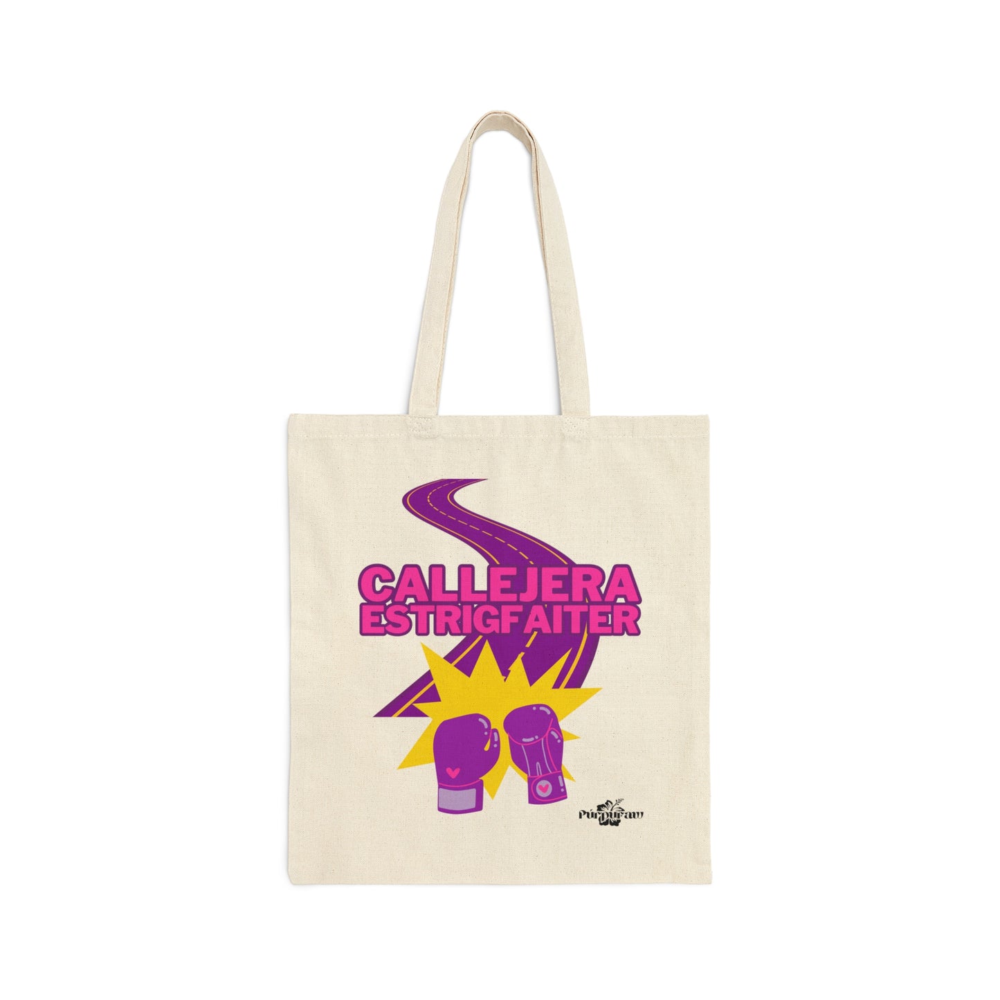 Callejera - Cotton Canvas Tote Bag